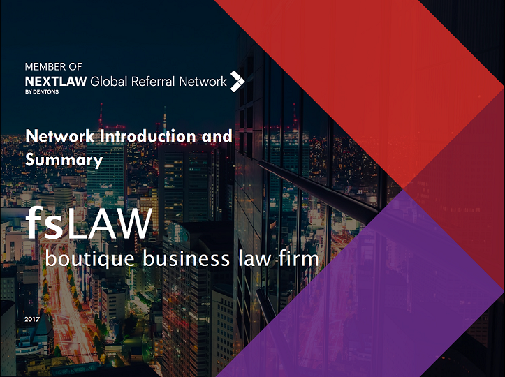 Nextlaw Global Network – a presentation on how it gives fsLAW global reach